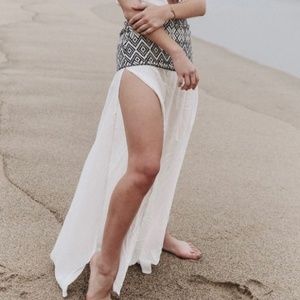 NWOT ZhenNymph Wanderlust Slit Skirt, XS